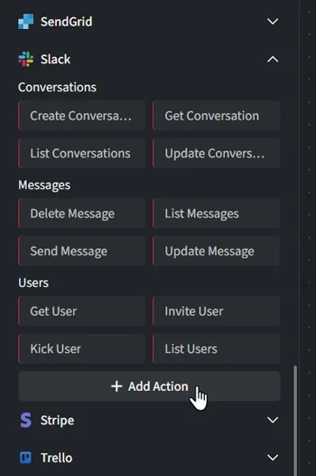 Add a Custom Action